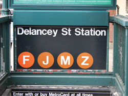 Delancy Street subway station